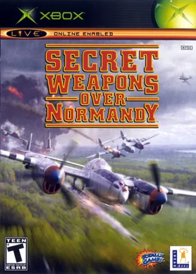 Secret Weapons Over Normandy (USA) box cover front